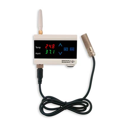 Sensor Temperatura-Humedad Inalámbrico RF Sonda